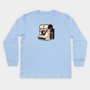 Instant Camera Kids Long Sleeve T-Shirt